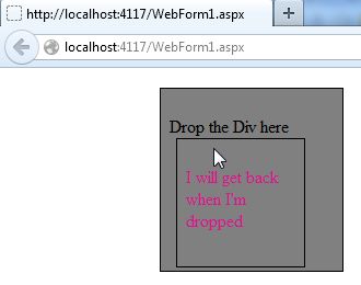 not allowing to drag